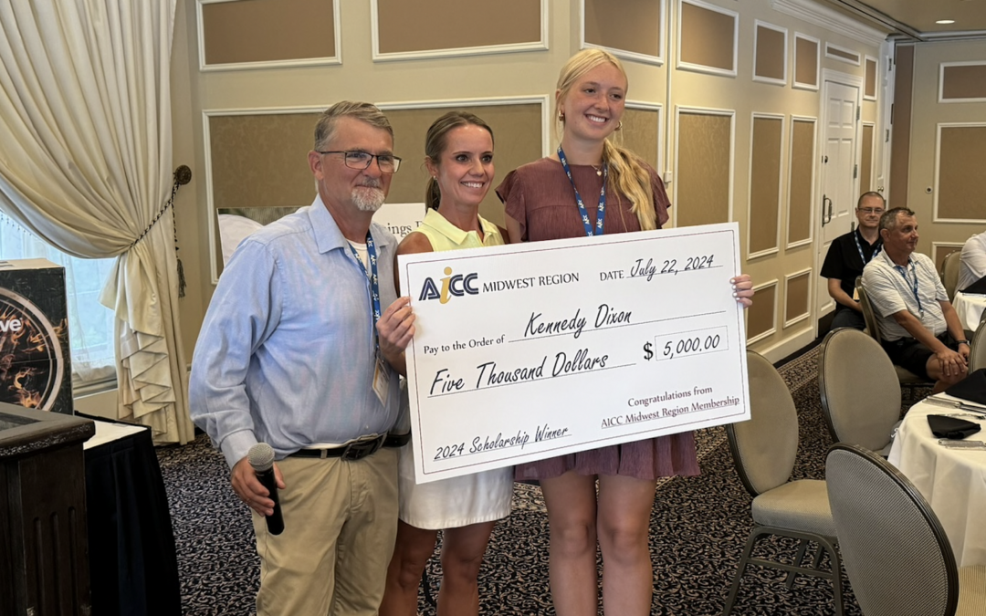 AICC Presents Two Scholarships At Midwest Golf Outing