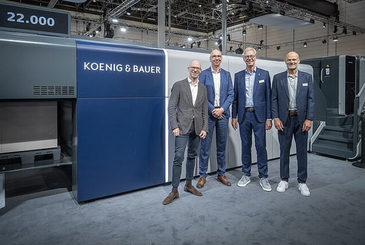 Koenig & Bauer, ACTEGA Renew Partnership