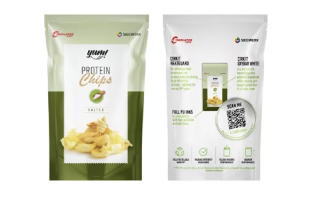 Siegwerk, Enplater Develop Recyclable Mono-PP Pouch