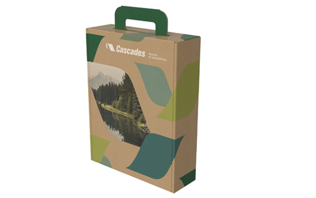 Cascades Launches 100 Percent Recycled Brown Paperboard